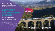Ligne des Alpes : 100 M€ investis vers Veynes et les Hautes-Alpes