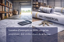 Location d’entrepôt en 2026 : ce qu’un propriétaire doit vérifier