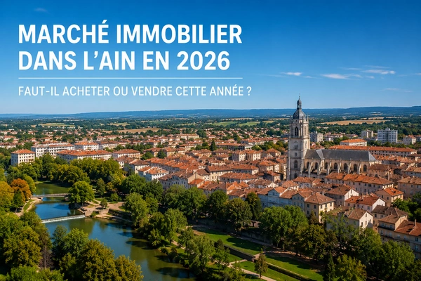 Marché immobilier dans l'Ain en 2026 : faut-il acheter ou vendre cette année ?
