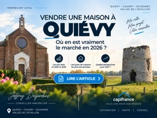 Prix immobilier à Quiévy en 2026 : combien vaut votre maison ?
