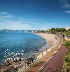 Le nouveau visage de la promenade des bains à fréjus-plage VAR