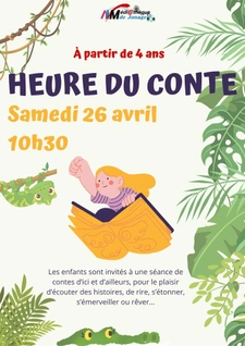 Médiathèque JONAGE, L'heure du conte