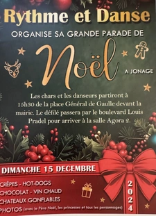 L a grande parade de Noël à Jonage