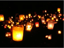 Jonage fête les lumières du 8 décembre