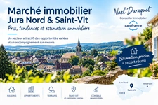 Marché immobilier Jura Nord & Saint-Vit : prix, tendances et estimation