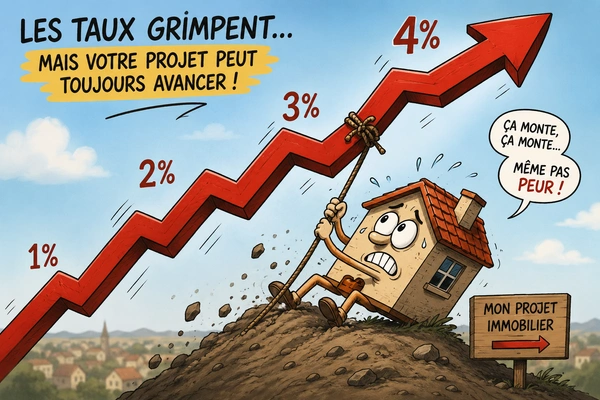 Comment réussir son achat immobilier malgré la hausse des taux ?