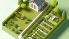 Vendre une maison avec un grand terrain : peut-on le diviser ?