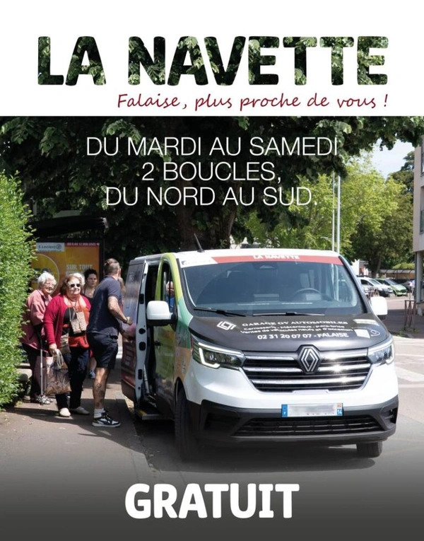 Mairie de FALAISE NAVETTE GRATUITE