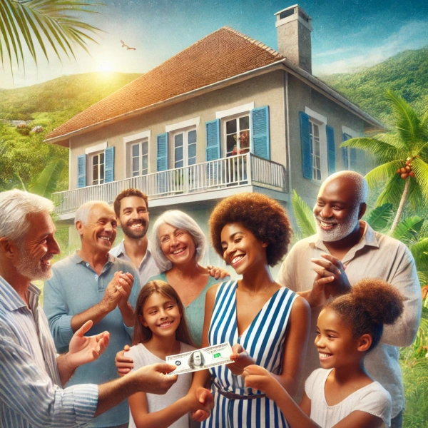 Exonération des droits de donation immobilière