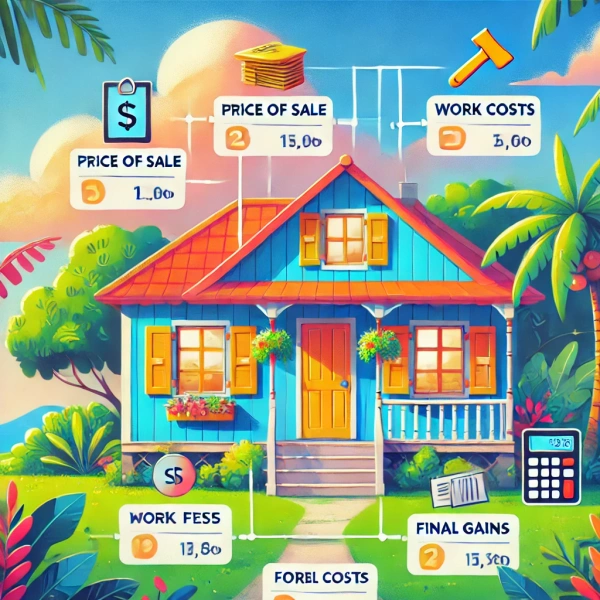 Calcul de la plus-value immobilière