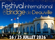 Les bridgeurs en provenance du monde entier se donnent rendez-vous à Deauville.