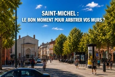Quartier Saint-Michel : vendre ses murs commerciaux au bon moment ?