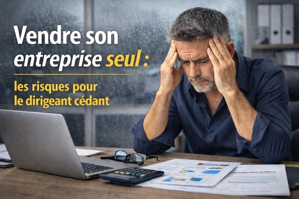 Vendre son entreprise seul : les risques pour le dirigeant cédant