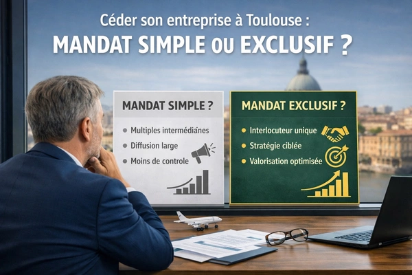 Mandat simple ou exclusif : quel choix pour céder son entreprise ?