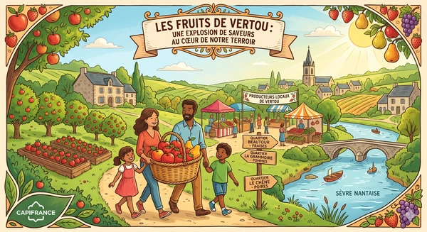 Vertou, le Verger de la Métropole : Une Explosion de Saveurs au Cœur du Vignoble