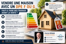 Vendre une maison avec un DPE F ou G