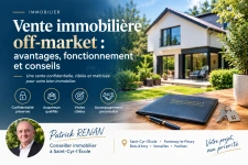 Vendre un bien immobilier off-market