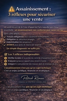 Assainissement non collectif : 3 réflexes indispensables