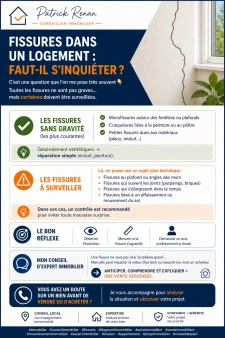 Fissures dans une maison : quand faut-il s’inquiéter avant d’acheter ou vendre ?