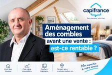 Aménagement des combles avant une vente : est-ce rentable ?