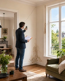 Vendre une maison avec des désordres (fissures, humidité ...)