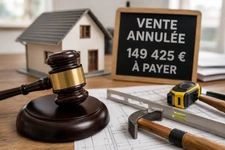 Il rénove lui-même sa maison : la vente est annulée, 149 425 € à payer