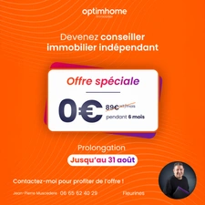 6 mois offerts pour révéler votre talent dans l’immobilier !