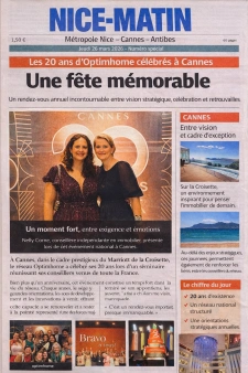Les 20 ans d’Optimhome à Cannes : un rendez-vous incontournable du réseau