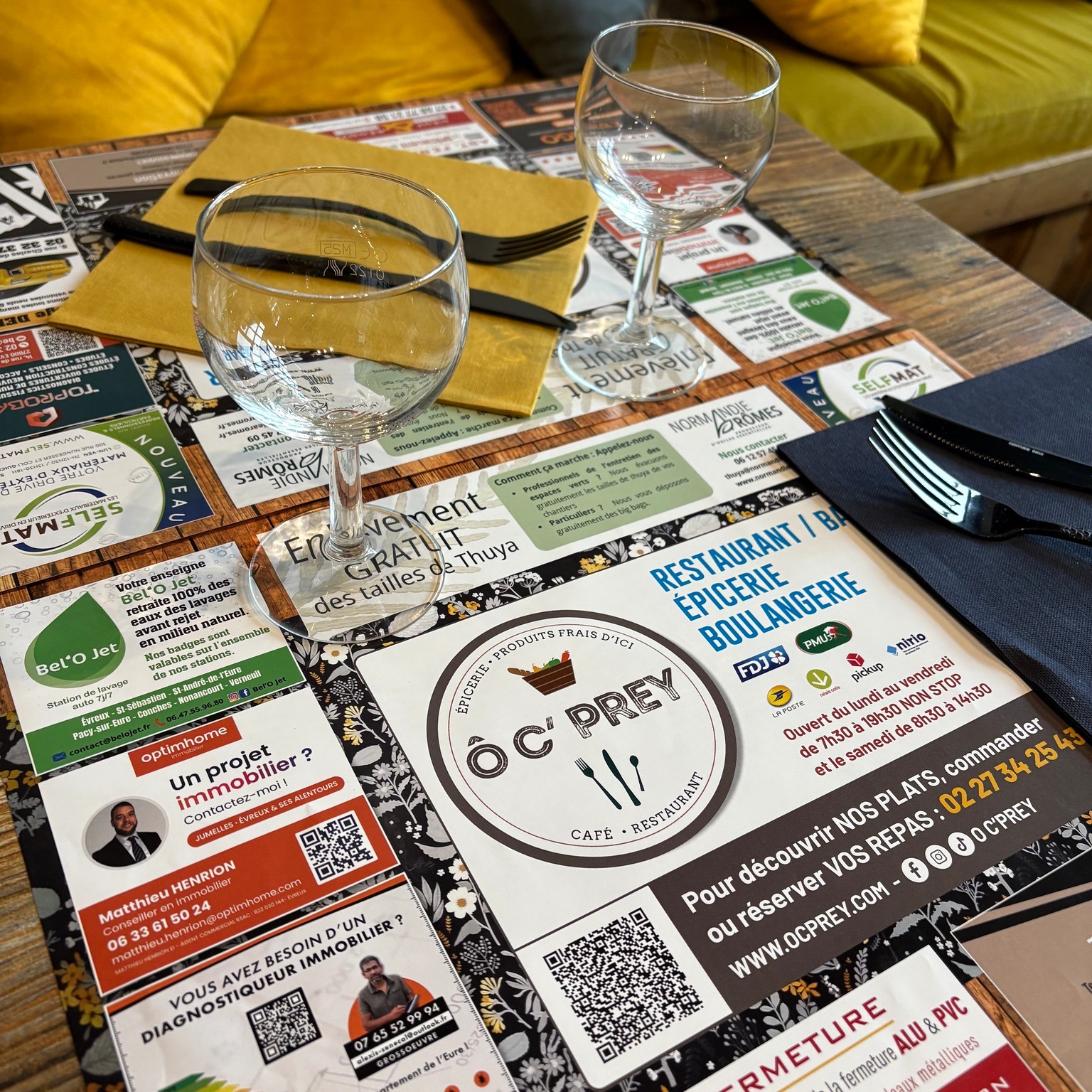🍽️ Quand l’immobilier s’invite à table chez Ô'C Prey !