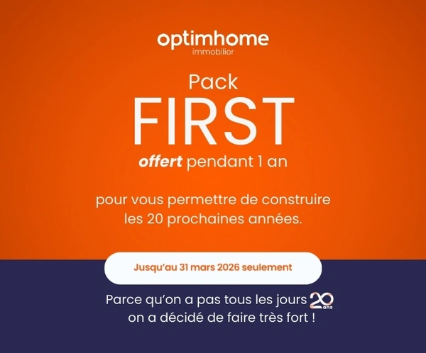 Offre exceptionnelle pour les 20 ans d'Optimhome