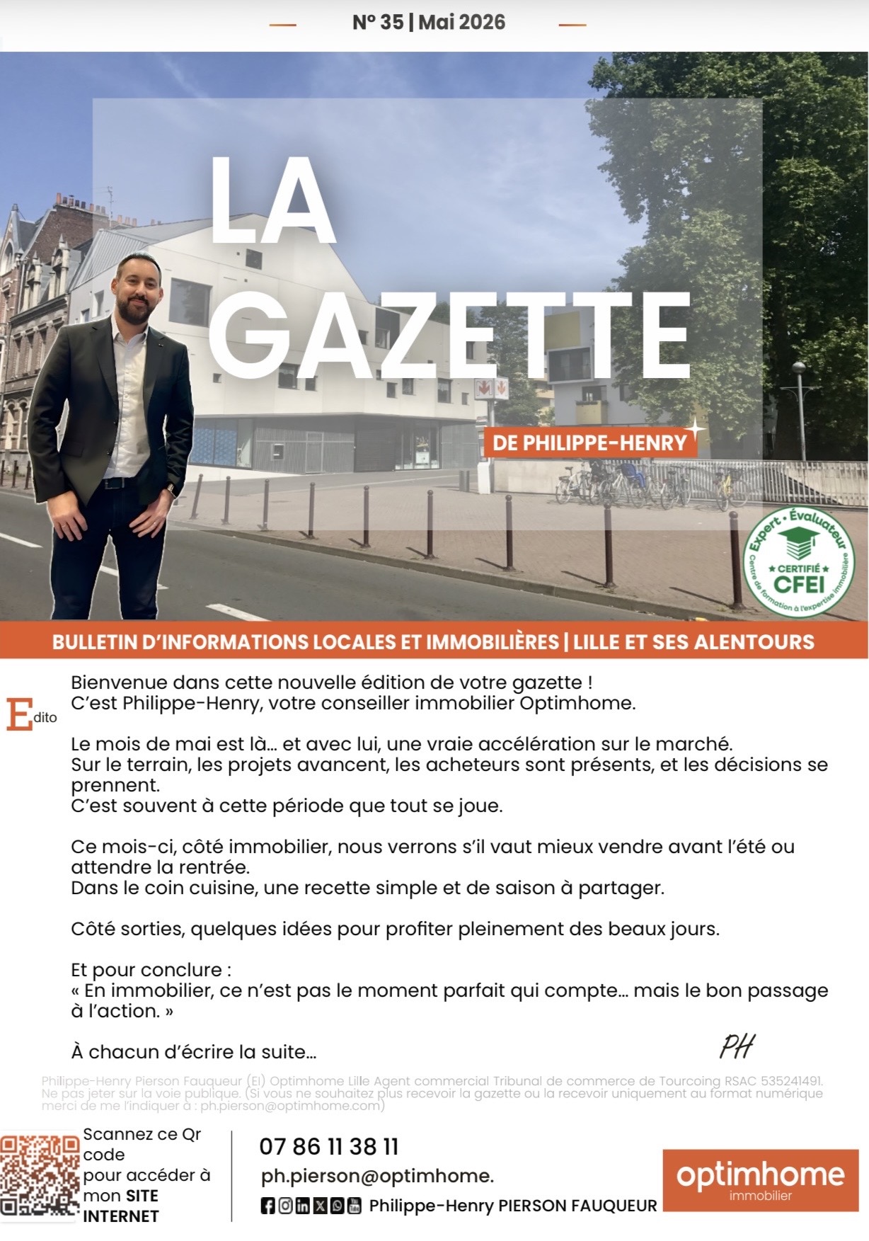 Gazette de Philippe-Henry n•35 Mai 2026