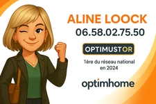 Contacter Aline LOOCK, votre conseiller immobilier Optimhome à Dainville
