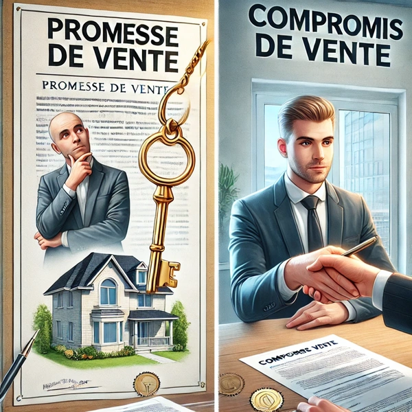 Promesse de vente et compromis de vente : quelles différences ?