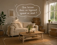 🏠 Vente immobilière : que doit laisser le vendeur dans le logement ?