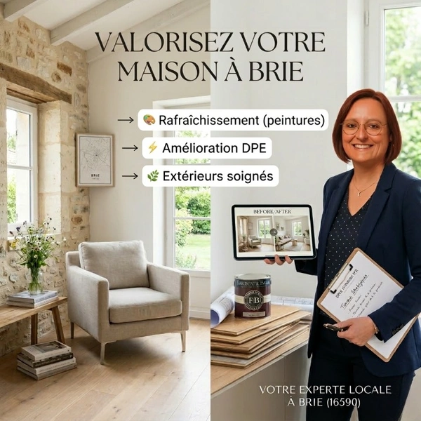 Vendre à Brie (16590) : Travaux et Rénovations Rentables en 2026