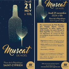 MUSCAT DE NOEL A SAINT CYPRIEN