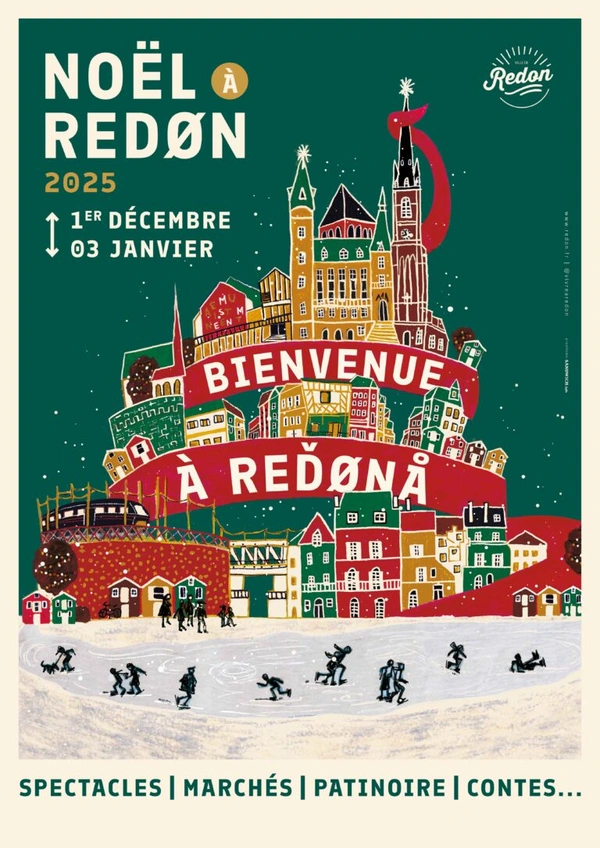 Redon fête Noël 2025 : illuminations et animations tout décembre