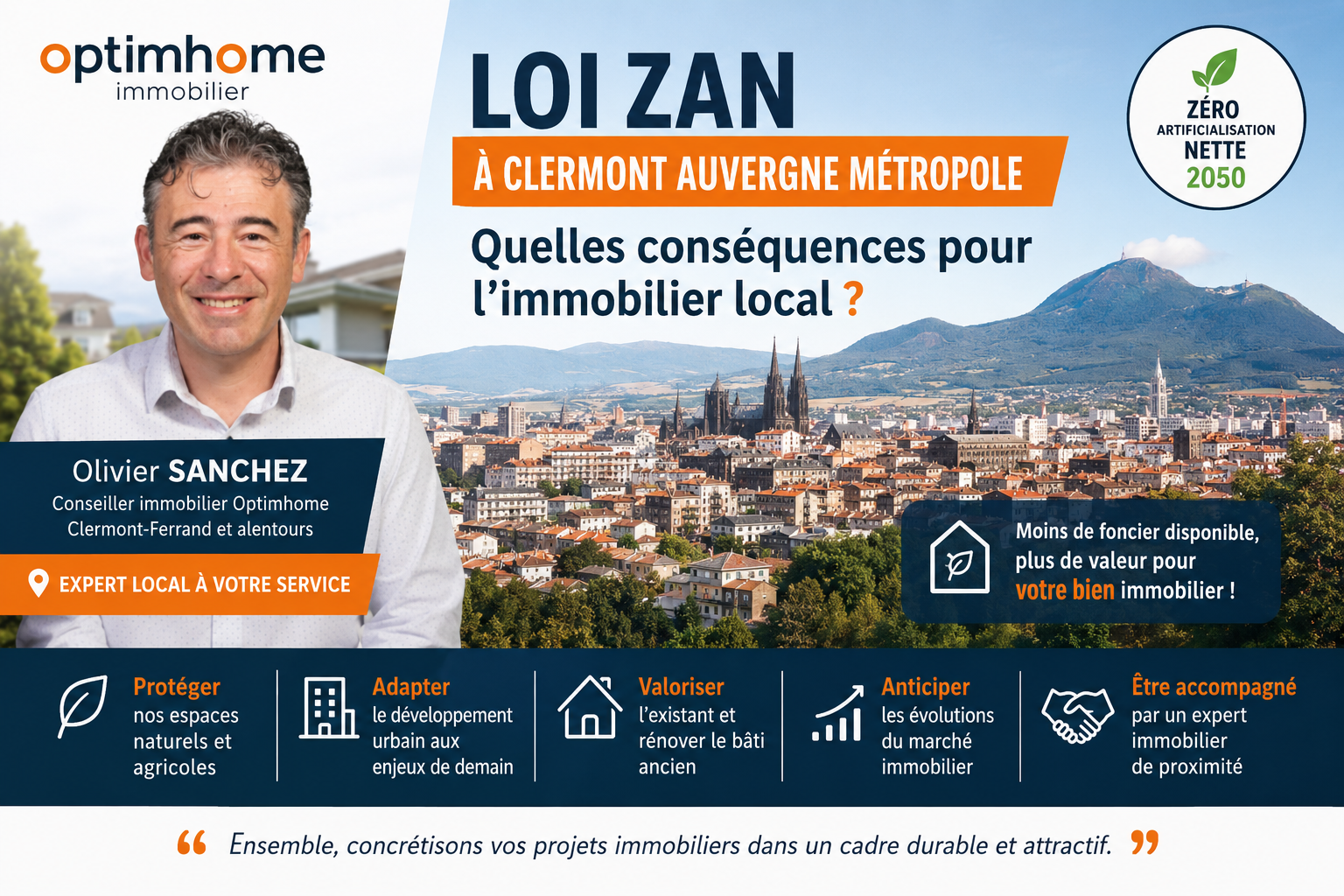 Loi ZAN à Clermont Auvergne Métropole : conséquences pour l’immobilier local !