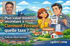 Taxe sur la plus-value d’une résidence secondaire à Clermont-Ferrand