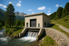 La centrale hydroélectrique de l’Eyssalette : un projet durable aux Orres