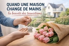 🌷 Quand une maison change de mains : la beauté des transitions