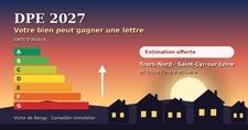 Estimation immobilière Tours-Nord, Saint-Cyr-sur-Loire : l’effet DPE 2027