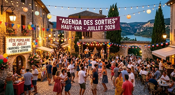Que faire dans le Haut-Var en juillet 2026 ?Les meilleures sorties, marchés ...