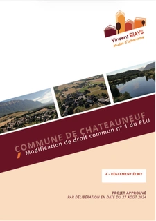 PLU de Châteauneuf (73390)