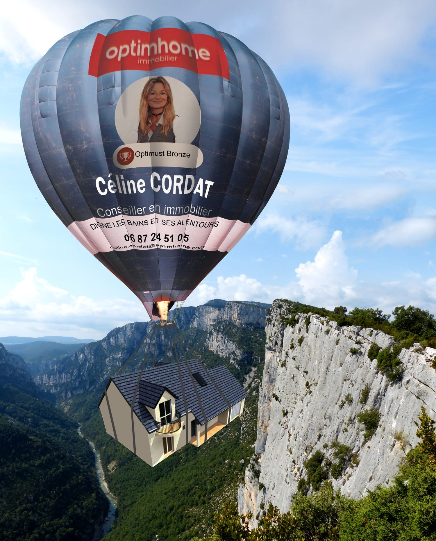 Vivez vos rêves à Digne-les-Bains avec Céline Cordat, votre conseillère immo