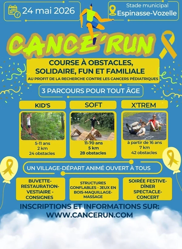Cance Run 2026 à Espinasse-Vozelle dans l'Allier 03