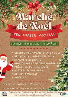 Marché de Noël d'Espinasse-Vozelle