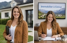 Julie SEYVE, conseillère en immobilier à Cessy et dans le Pays de Gex.