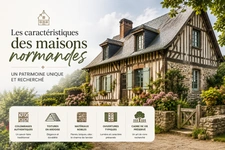 Les caractéristiques des maisons normandes : un patrimoine unique et recherché