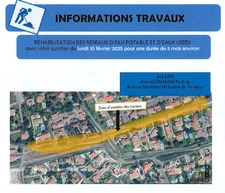 Informations travaux